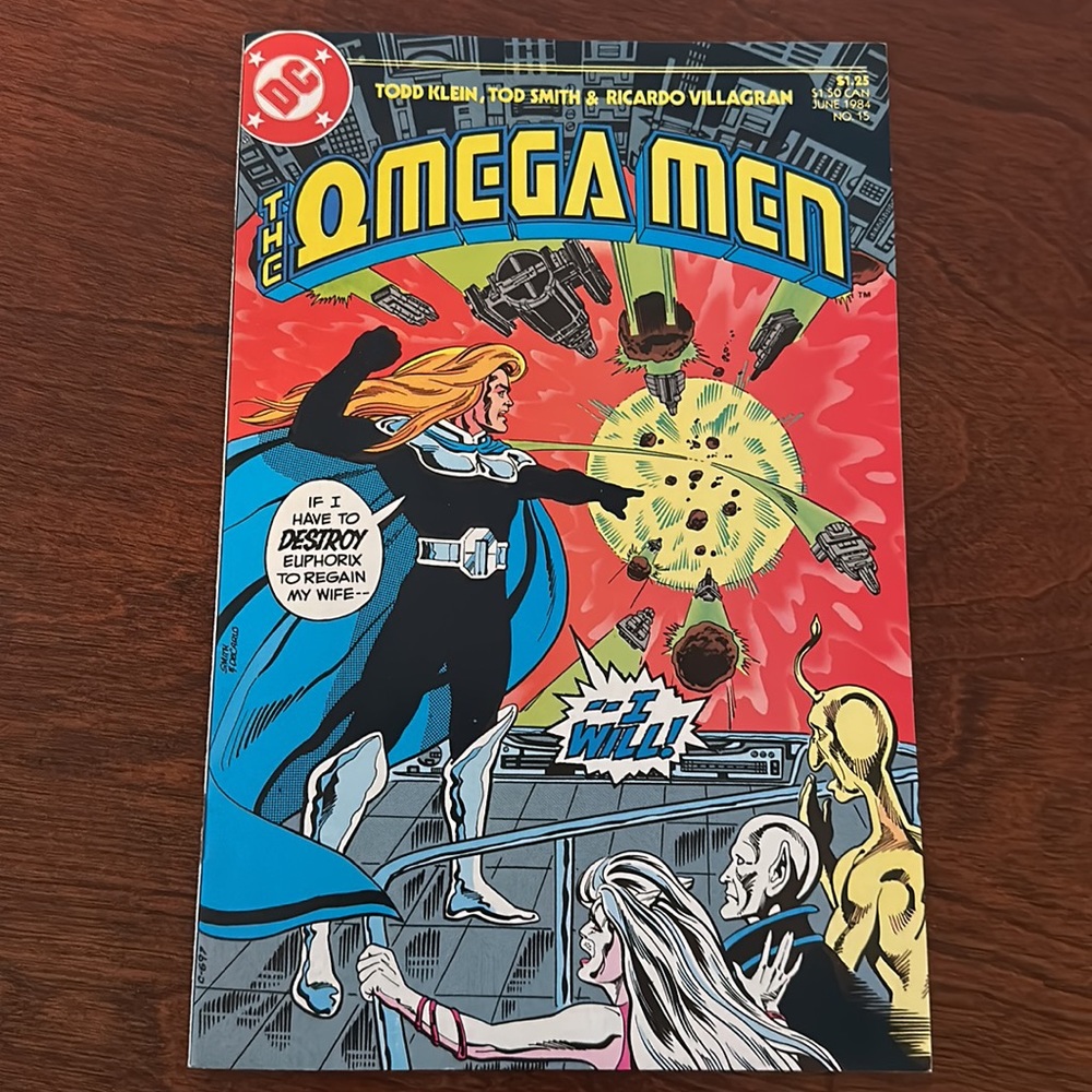 Vintage DC Comics The Omega Men No. 15